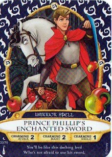 Sorcerers Mask of the Magic Kingdom Game, Walt Disney World - Card #33 - Prince Phillip's Enchanted Sword