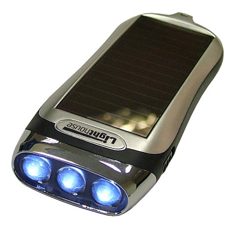 Lighthouse 3LEDPULL Solar Powered Torch with Pull Cord