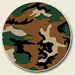 Camouflage Auto Coaster, Coaster for Your Car