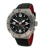 Momentum Men's 1M-SP24B12B Format 4 Black Touch Leather Watch