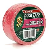 Henkel Duck 1.88-Inch-by-15-Yard Colored Duck Tape, Neon Pink #00-03362-03