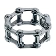 Inox Jewelry 316L Stainless Steel Motorcycle Chain Ring