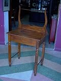 washstands antique:Solid Maple Washstand with Towel Rack
