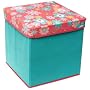Homz Kidz Small Girls Storage Ottoman