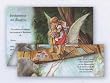 Cromo Baptism Invitation - Guardian Angel - NO TEXT - 100 per pack - Envelopes Included