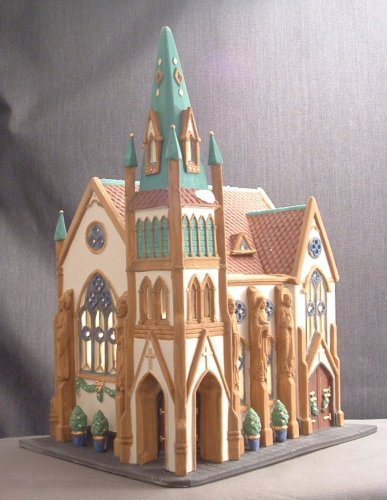 Dept 56 Christmas in the City All Saints Corner Church Retired 55425