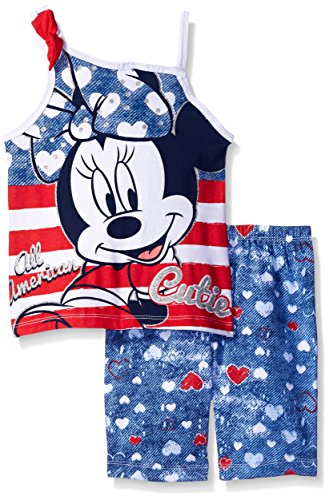 Disney Little Girls' Minnie Mouse Bike Short Set