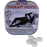 After Therapy Mints in Humorous Retro Keepsake Tin