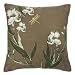 Home Vintage Greenhouse Floral Toss Pillow - Tan (18x18")