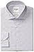 Ben Sherman Men's Black and White Dobby Windowpane, Black, 16.5x34/35