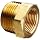 Lead Free Pipe Fitting, Face Bushing, NPT Male X NPT Female