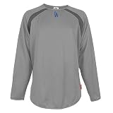 Los Angeles Dodgers Fashion Color Therma Base Tech Fleece by Majestic Athletic
