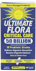 Renew Life Ultimate Flora Critical Care 50 Billion, 60-Count