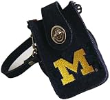 Michigan Wolverines Denim Cell Phone Case