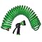 Orbit 50' Coil Hose and Sprayer - Green