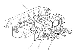 Volvo Truck Solenoid Mounting Base Kit 85104906