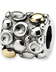 Sterling Silver & Reflections Dots Bali Bead