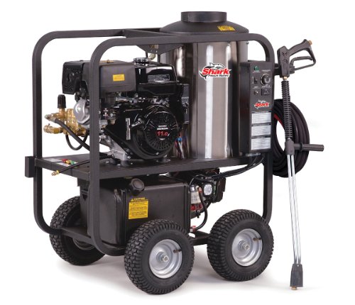 Shark SGP-353037 3,000 PSI 3.5 GPM Honda Gas Powered Hot Water Commercial Series Pressure Washer