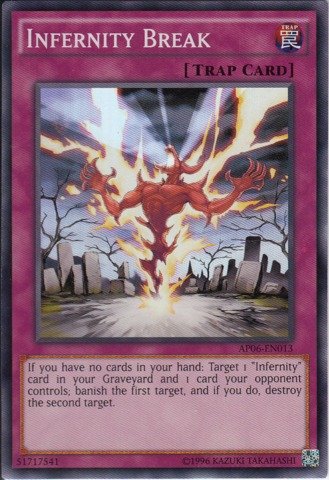 Yu-Gi-Oh! - Infernity Break (AP06-EN013) - Astral Pack: Booster Six - Unlimited Edition - Super Rare