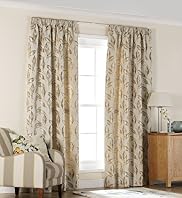 Autumn Leaves Pencil Pleat Curtains