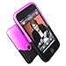 iFrogz Touch 2G & 3G Luxe Soft Touch Crystal Case - Pink/Black