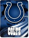Indianapolis Colts Royal Plush Raschel NFL Blanket (Big Burst Series) by Northwest (60""x80"")