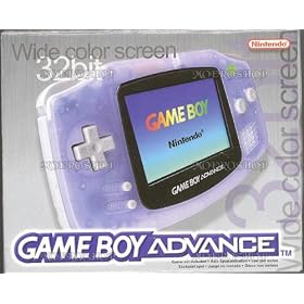 Nintendo Clear Blue Console (GBA)