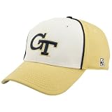 The Game Georgia Tech Yellow Jackets Black Mesh On-Field Baseball Fitted Hat