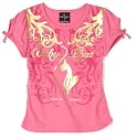 Baby Phat Girls 2-6x Tie Sleeve Top