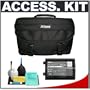 Nikon EN-EL4a Battery Accessory Kit with Nikon SLR System Case + 6-Piece Cleaning Kit for D3x, D3s, D3, D2x & D2xS