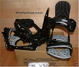 SNOWJAM PRO ALUM SNOWBOARD BINDINGS ~ SZ LARGE