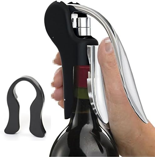 Belively TM Wine Bottle Lever Screw pull Opener Gift Set - Best Rabbit Style Corkscrew Bar Accessory