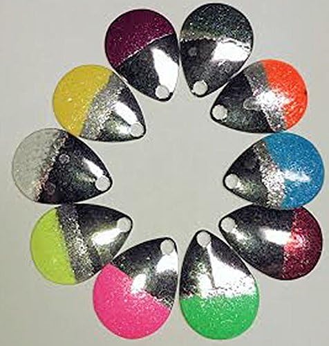 Colorado Spinner Blades #3 Stardust Color 50 Pack CTR Tackle USA Made