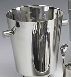 Review Kraftware  / Kraftware 70396 Polished Stainless Steel Contemporary Champagne Bucket