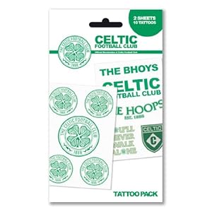 Tattoo pack: GLASGOW CELTIC