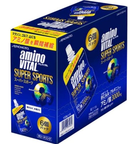 アミノバイタル ゼリードリンク SUPER SPORTS 100g×6個