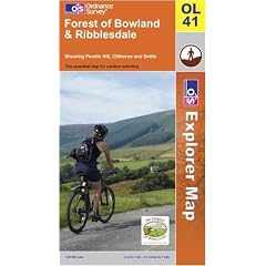 Forest of Bowland and Ribblesdale (OS Explorer Map)