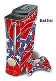 Skin Decal Cover for Xbox 360 Console + two Xbox 360 Controllers - Dixie Fl ....