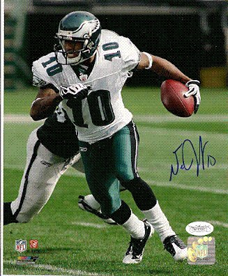 Autographed/Hand Signed Desean Jackson 8x10 Photo - Philadelphia Eagles