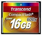 Transcend 16 GB Compact Flash Card 600X TS16GCF600 (Yellow)