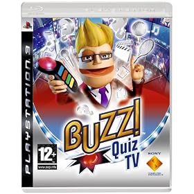 Buzz! Quiz TV (PS3) (buzzers not included)