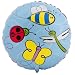 Love Bugs 18" Foil Balloon Party Supplies