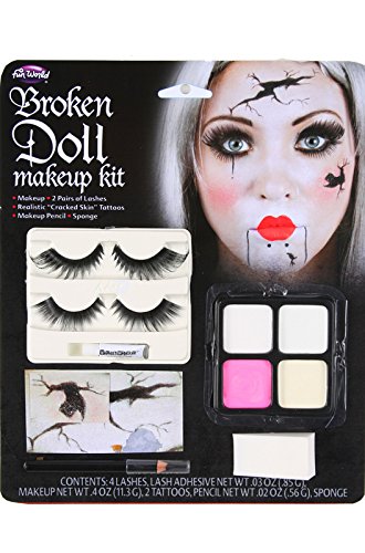 Fun World Broken Doll Face Make-Up Kit-