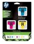 HP Tintenpatronen Nr. 363 Multipack (cyan, magenta, gelb)