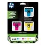 HP Original 363 3-Pack Colour Ink Cartridges (1 Cyan, 1 Yellow, 1 Magenta)