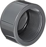 Spears PVC Pipe Fitting, Cap, Schedule 80, NPT Female
