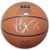 Vince Carter Autographed Pro Leather Basketball