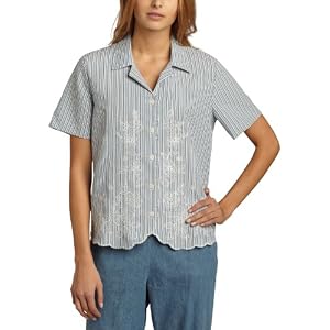 Buy Alfred Dunner Ladies Woven Top by Alfred Dunner
