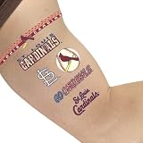 St Louis Cardinals Temporary Tattoos