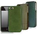 CaseCrown Chameleon Glider Case (Olive Aqua Green) for Apple iPhone 4 / 4S (QTY 1) - Screen Protector Included